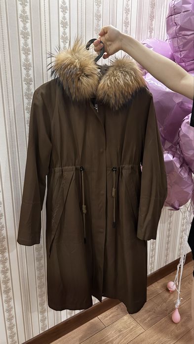 Парка-трансформер S–M (зима/демисезон)