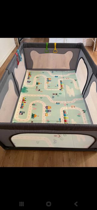 Tarc de joaca Lionelo Willow, 127 x 187 cm