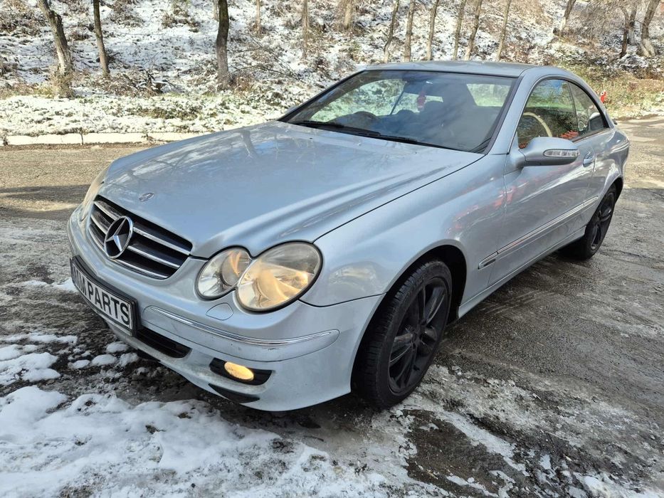 Mercedes CLK200Kompressor 163кс Face черен таван автоматик НА ЧАСТИ!
