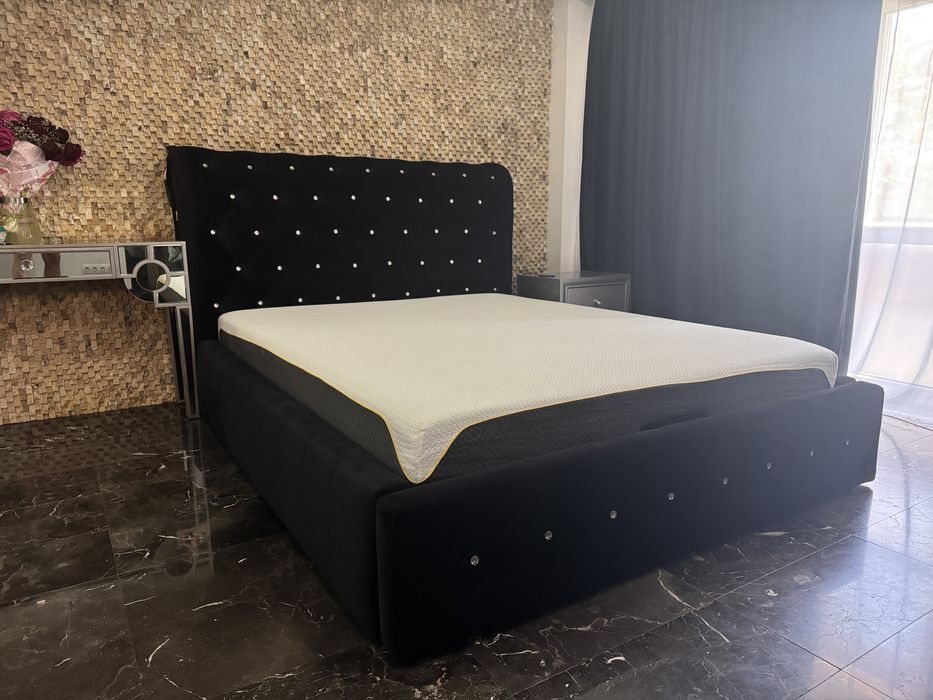 Vand pat  cu somiera stare exceptionala lems 160/200