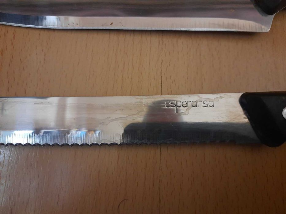 Нови прав и назъбен нож ESPERANSA на ниски цени