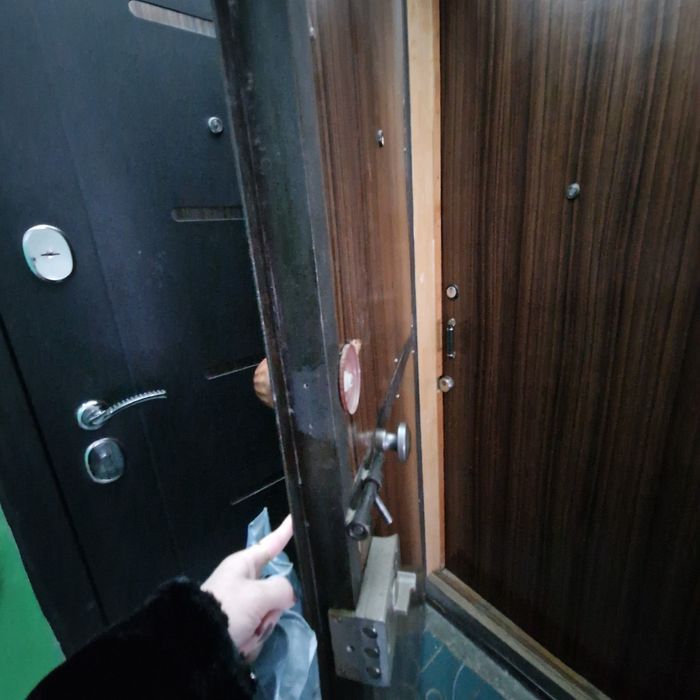 Дверь входная железная