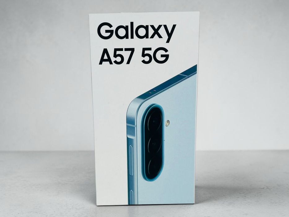 НОВ! Samsung Galaxy A57 5G 256GB 8RAM Icyblue 2г. Гаранция!