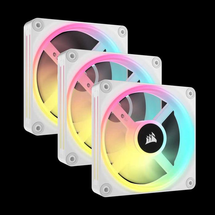 Corsair iCue Link QX120 RGB White - Starter Kit