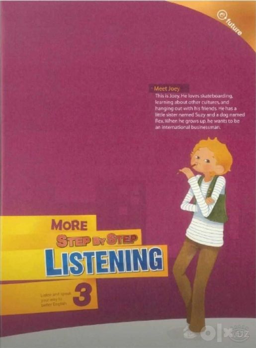Доставка. More Step by Step listening 1,2,3.