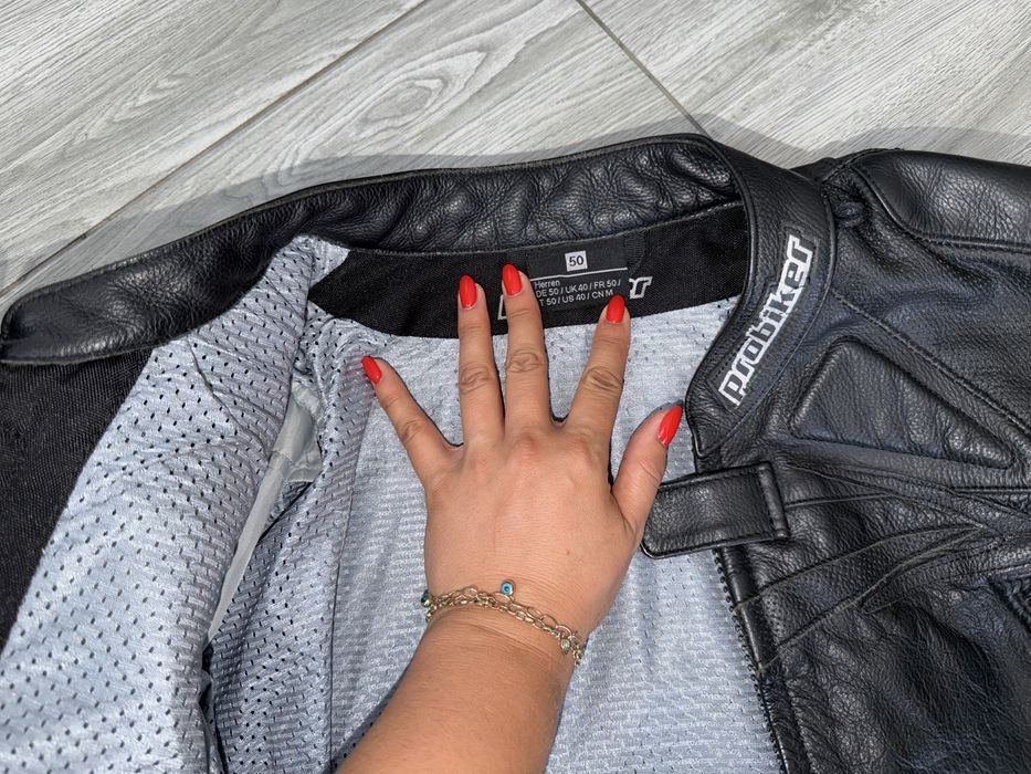 Costum moto piele probiker măsura 50