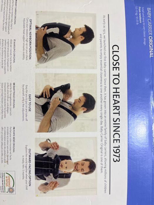 BaBybJörn эрго рюкзак