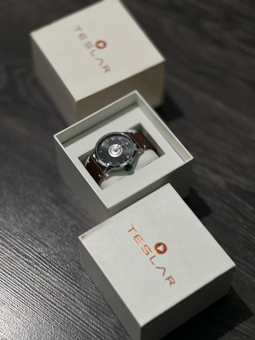 1. Ceas TESLAR Re-Balance T-7 GMT TW-018 NOU Sigilat - Swiss Made - Protecție EMF