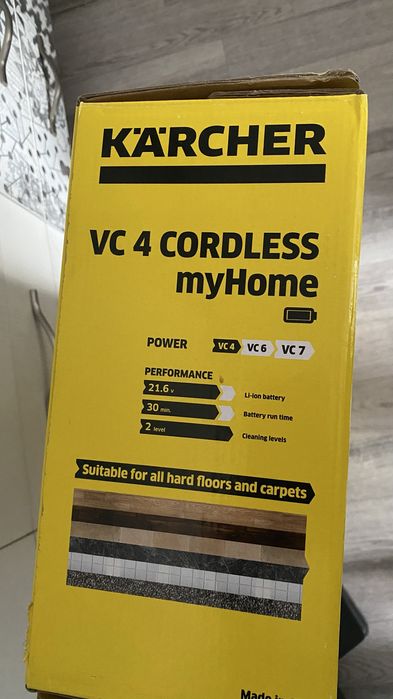 Пылесос Karcher VC 4 Cordless MyHome