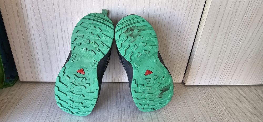 Ghete drumetie Salomon unisex, mărimea 31