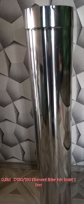 Element liniar inox izolat