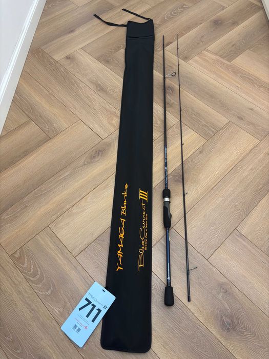 Lanseta Yamaga Blanks BlueCurrent III 711, 2.42m, 2-11g - NOUA si NEFOLOSITA