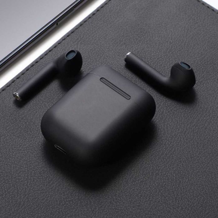 Качествени безжични слушалки Ear Pods i12 с чист и силен звук