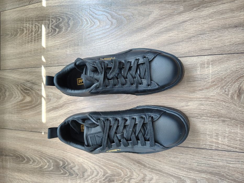 Маратонки Puma от естествена кожа