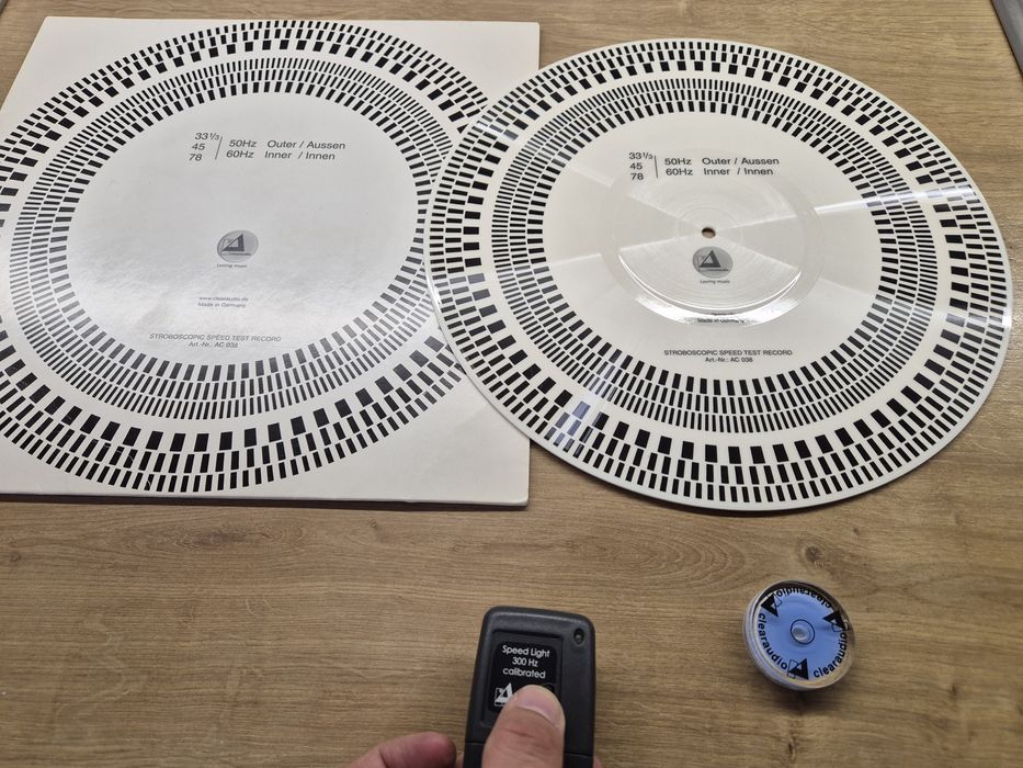 Комплект за прецизна проверка на грамофона