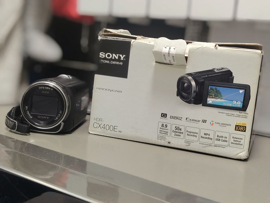 Видеокамера sony handycam cx400e