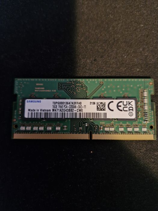 Samsung DDR4 16 GB 3200 MHz Laptop