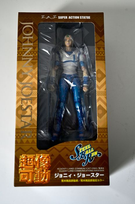 Figurina Johnny Joestar Super Action Statue NOU NEDESFACUT din Japonia