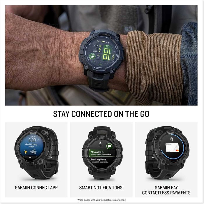 Garmin Instinct 3 AMOLED 45 mm Black