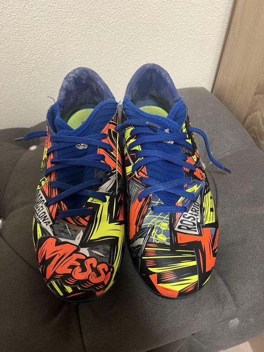 Ghete fotbal Adidas Nemeziz Messi 19.3 FG- editie Barcelona marimea 40