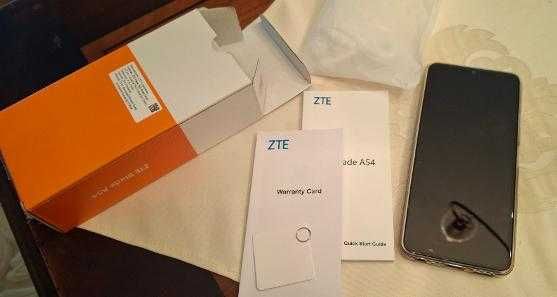 Telefon mobil ZTE Blade A54, 64GB, DualSIM, gri, 6,6", 4GB RAM, 5000mAh