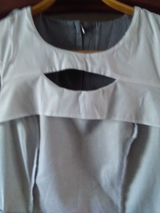 Платье в мелкую клеточку