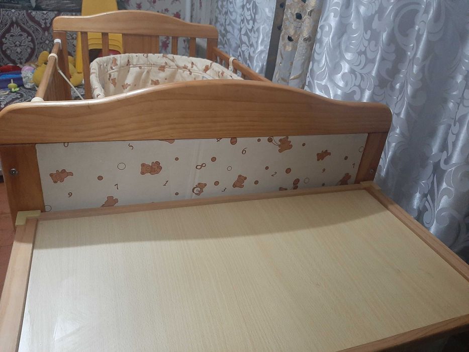 Детская кровать манеж б/у