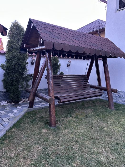 Leagan din lemn gradina