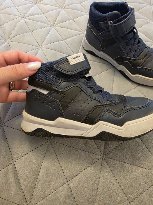 Ghete din piele naturala Geox, marimea 29
