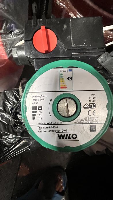 Камина на дърва с водна риза, помпа, юпиес и други части