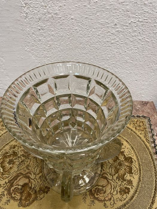 Голяма немска кристална ваза