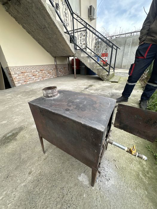 Буржуйку печка.