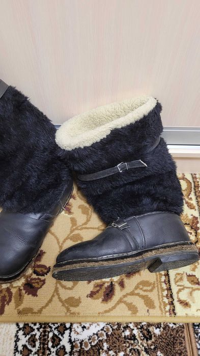 Унты зимние, б/у, размер 40-41