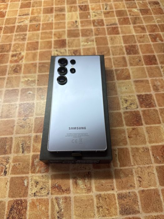 !Само днес 650 евро! Смартфон Samsung Galaxy S25 Ultra, 12GB RAM, 256GB, 5G, Titanium Silverblue