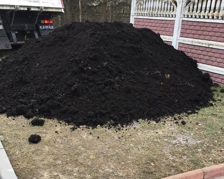 чернозем в мешках