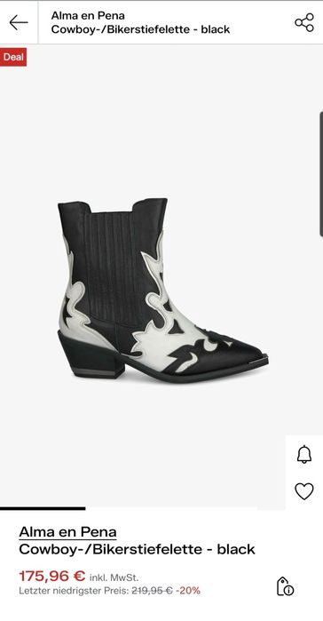 Botine Alma en Pena noi 36/37