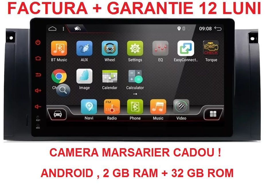 Navigatie BMW X5 E53 , Seria 5 E39 , Noua Garantie Camera Marsarier