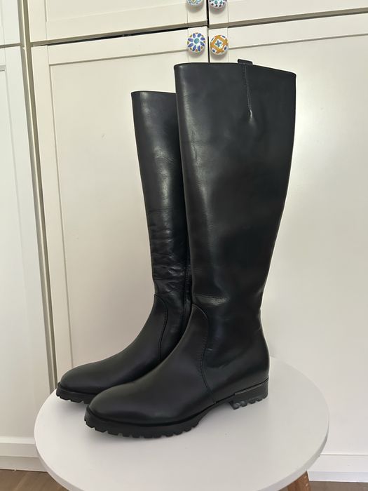 Италиански ръчно изработени ботуши Vergilio Millano