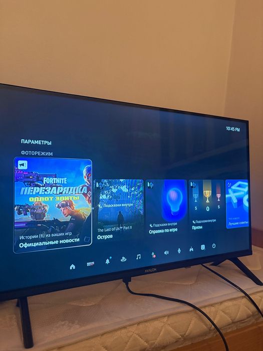 Playstation 5 с 2 джостиками + телевизор и болеее 400 играми