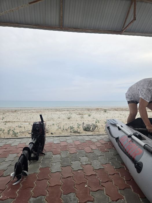 Лодка с мотором тахатсу