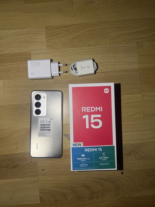 Redmi 15 Titan Gray 8/256. AirPodsPro qo’shib beriladi
