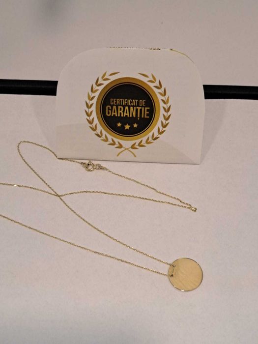 (AG41) Colier aur, 14K b5068.11 - Certificat de garantie!