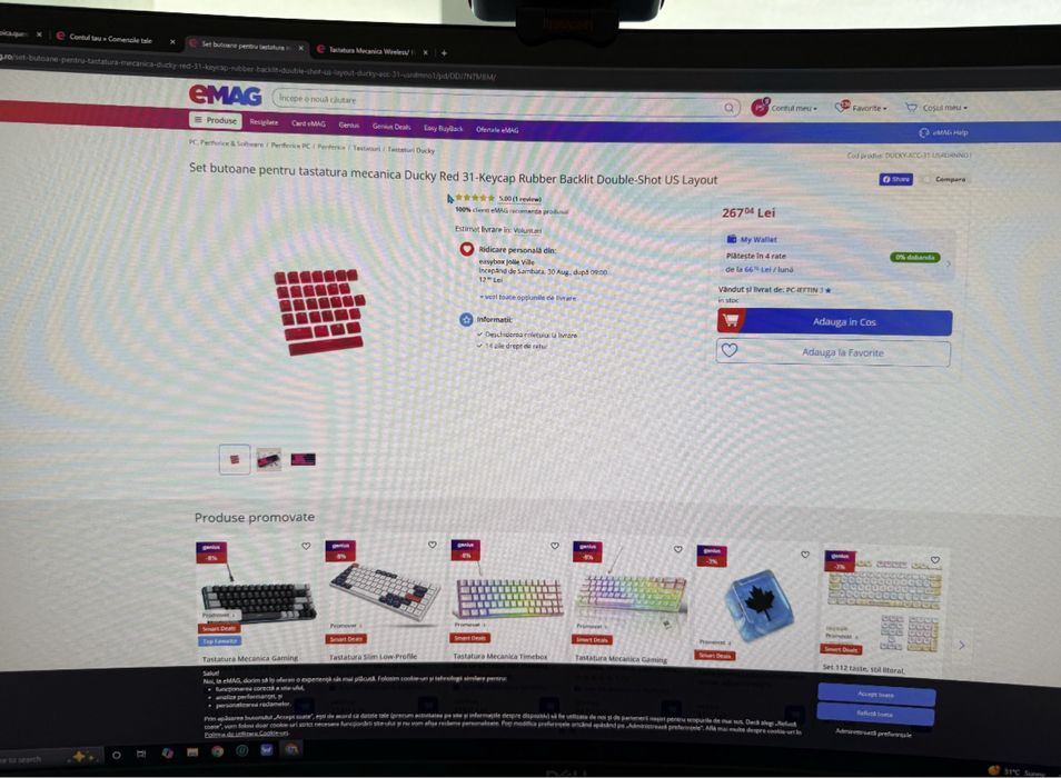 Tastatura Gaming ZenkaBeat Wireless Custom-made