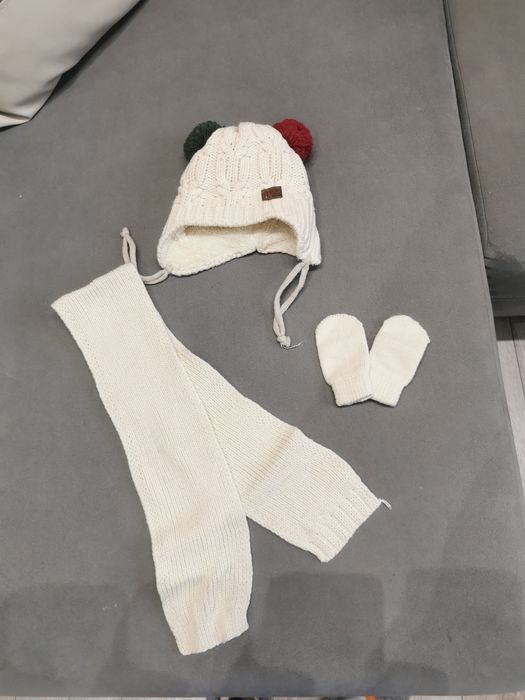 Шапка, шал и ръкавички за момче