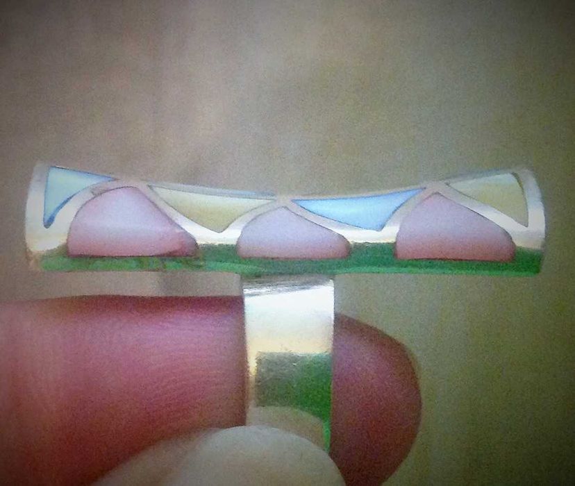 Кольцо серебряное