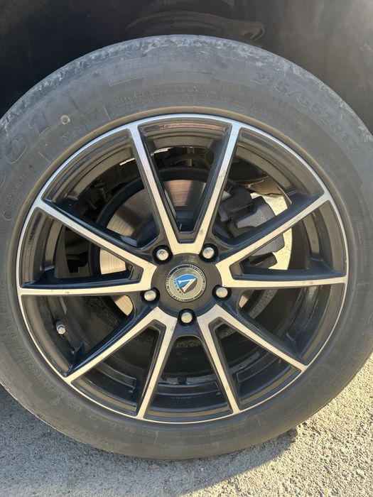 Комплект дисков Р17 с летней резиной