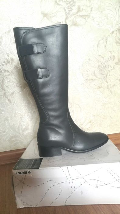 Сапоги из натуральной кожи