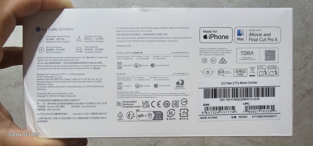 Дрон DJI neo2 профи