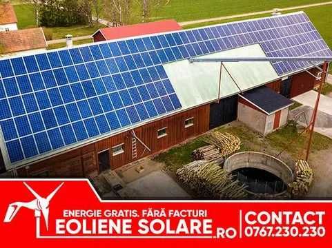 Panouri FOTOVOLTAICE, Panouri SOLARE, Turbine Eoliene - ADJUD -