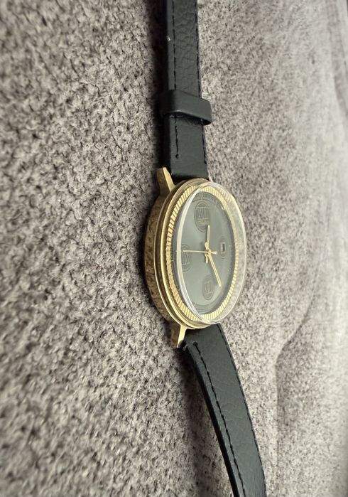 Мъжки съветски позлатен колекционерски часовник Слава